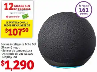 Echo Dot Bocina Inteligente