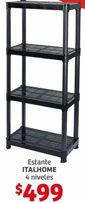 Italhome Estante 4 Niveles