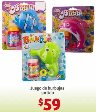 Soriana Híper Juego de Burbujas Surtido oferta
