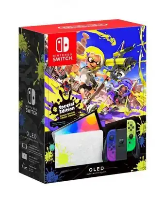 Gameplanet Consola nintendo switch oled splatoon 3 special edition oferta