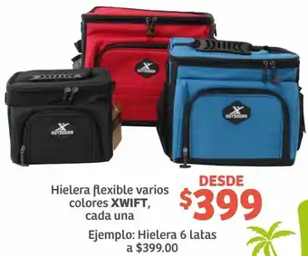 Soriana Híper Xwift Hielera Flexible Varios Colores oferta
