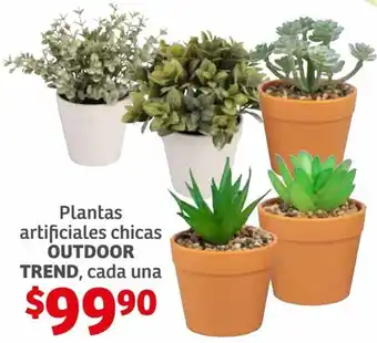 Soriana Híper Outdoor Trend Plantas Artificiales Chicas oferta