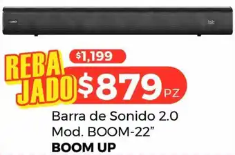 HEB Boom Up Barra de Sonido 2.0 Mod. Boom-22" oferta