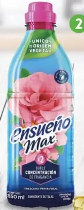 Walmart Suavizante de Telas Ensueño Max 850ml oferta