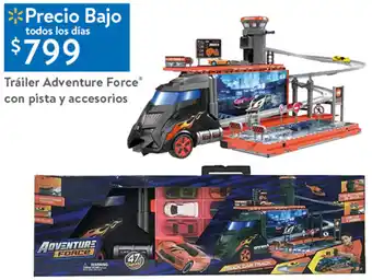 Walmart Tráiler Adventure Force con Pista y Accesorios oferta