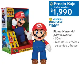Figura Nintendo Soy yo Mario 30cm