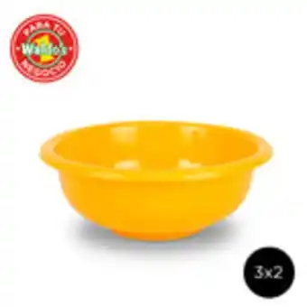 Waldos Tazón maravilla chico color amarillo ¡3 x 2! oferta