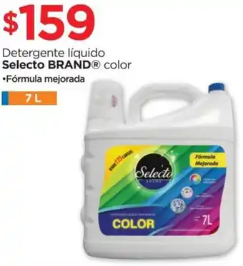 Chedraui Selecto Brand Color Detergente Líquido 7L oferta