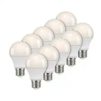 Focos led ecosmart 60 watts de 10 piezas luz cálida