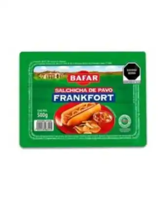 Salchicha frankfort bafar