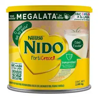 Sam's Club Alimento en polvo nido forticrece lata 2.88 kg oferta