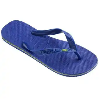 Sears Sandalias azul havaianas para hombre oferta