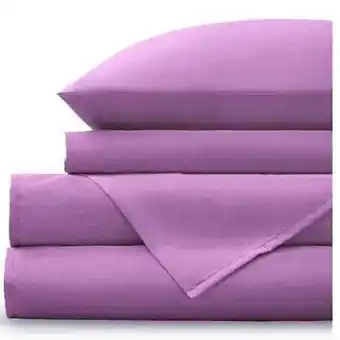 Set de sabanas microfibra individual lavanda kyuden home