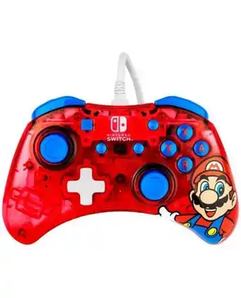 Gameplanet Control alambrico nintendo switch rock candy mario oferta