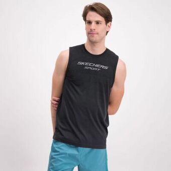 Skechers Playera tank skechers sport training para hombre oferta