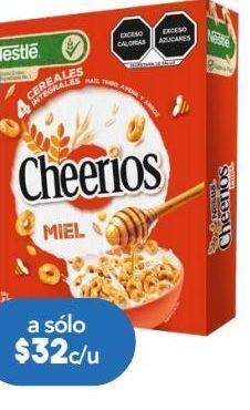 Farmacia San Pablo Cheerios miel cereal de maíz, trigo, avena y arroz integrales con miel 230 g oferta