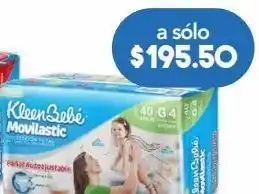 Farmacia San Pablo Kleen bebé movilastic pañales para bebés unisex grande etapa 4 40 piezas oferta