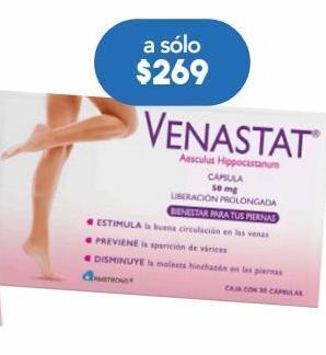 Farmacia San Pablo Venastat 30 cápsulas oferta