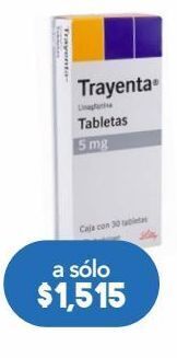 Trayenta 30 tableta caja