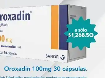 Oroxadin 30 cápsulas caja