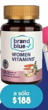 Farmacia San Pablo Brand blue suplemento alimenticio vitaminas para mujer oferta