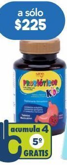 Farmacia San Pablo Nártex probióticos kids suplemento alimenticio oferta