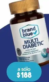 Brand blue suplemento alimenticio multi diabetic