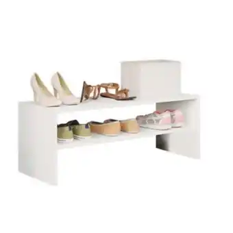 Zapatera simply essential™ apilable color blanco