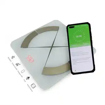 Sears Báscula digital analizador de grasa corporal inteligente oferta