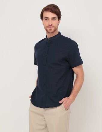 Liverpool Camisa casual regent street de algodón manga corta para hombre oferta