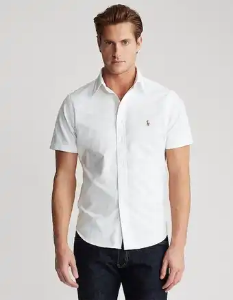 Liverpool Camisa casual polo ralph lauren de algodón manga corta para hombre oferta