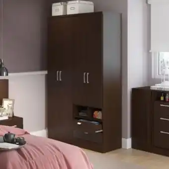 Muebles Dico Ropero 597 chocolate oferta