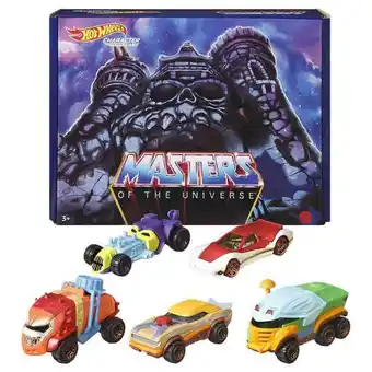 Hot wheels motu paquete de 5 autos grm88