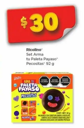 Ricolino Set Arma Tu Paleta Payaso Pecositas 92g