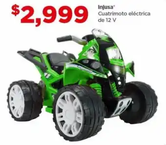 Injusa Cuatrimoto Eléctrica de 12V
