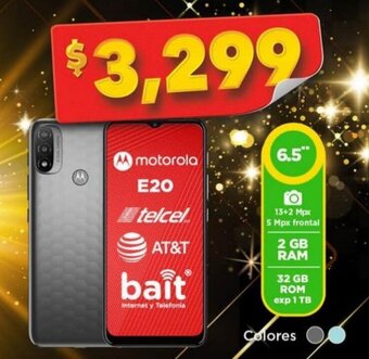 Bodega Aurrerá Motorola E20 oferta