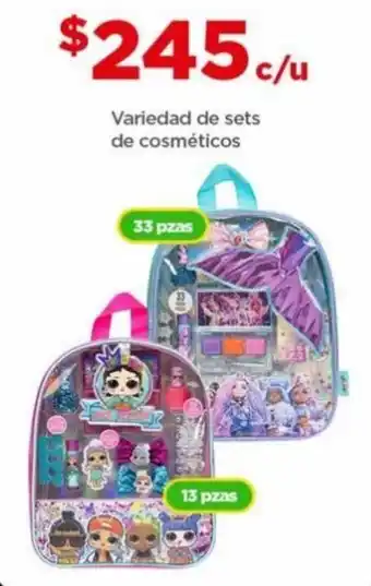 Bodega Aurrerá Variedad de Sets de Cosméticos oferta