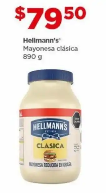 Bodega Aurrerá Hellmann's Mayonesa Clásica 890g oferta