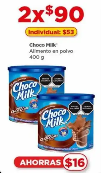 Choco Milk alimento en Polvo 2 x 400g