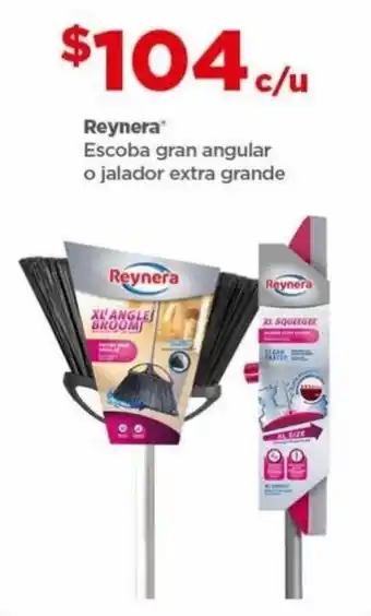 Bodega Aurrerá Reynera Escoba Gran Angular o Jalador Extra Grande oferta