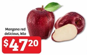 Soriana Híper Manzana red delicious, kilo oferta