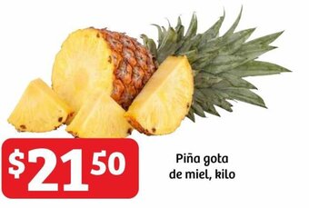 Soriana Híper Piña gota de miel, kilo oferta