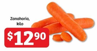Soriana Híper Zanahoria, kilo oferta