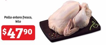 Soriana Híper Pollo entero fresco, kilo oferta