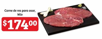 Soriana Híper Carne de res para asar, kilo oferta