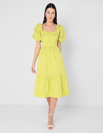 Liverpool Vestido midi casual map para mujer oferta