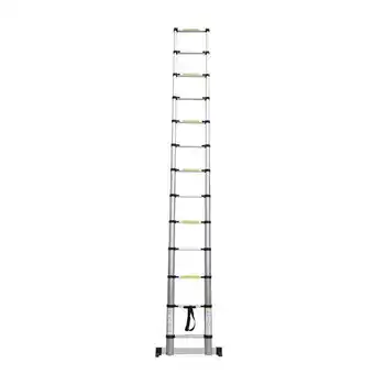 Escalera telescopica retractil plegable estabilizador 3.8m