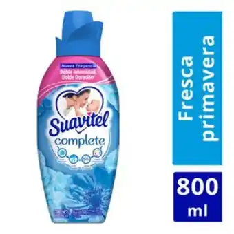 Suavizante de telas suavitel complete fresca primavera 800 ml
