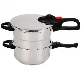 Set de ollas de presión de 4 y 6 l bpc06041lgl bogner