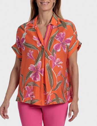 Liverpool Blusa punt roma manga corta para mujer oferta